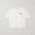 Balenciaga - Oversized Printed Cotton-jersey T-shirt - White - XS