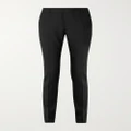 SAINT LAURENT - Wool-gabardine Slim-leg Pants - Black - FR42