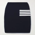 Thom Browne - Striped Wool-blend Midi Skirt - Navy - IT36