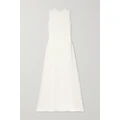 The Row - Eno Silk-crepe Maxi Dress - Off-white - US4