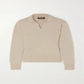 Loro Piana - Cashmere Polo Sweater - Cream - IT38
