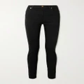 Gucci - Embellished High-rise Skinny Jeans - Black - 24