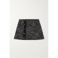 Moncler - Bouclé Mini Skirt - Black - IT42