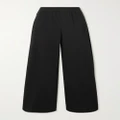 The Row - Essentials Gala Jersey Wide-leg Pants - Black - medium