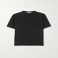 The Row - Essentials Chiara Cotton-jersey T-shirt - Black - x small