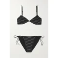 Balenciaga - Printed Stretch Bikini - Black - S