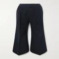Bottega Veneta - Cotton-canvas Straight-leg Pants - Navy - IT38