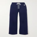 Loewe - Anagram Embroidered Jersey Track Pants - Navy - small