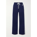 Loewe - Anagram Embroidered Jersey Track Pants - Navy - small