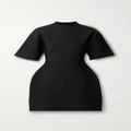 Balenciaga - Hourglass Stretch-ponte Mini Dress - Black - XS