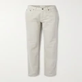 The Row - Carlton High-rise Straight-leg Jeans - White - US8