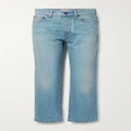 The Row - Lesley Cropped High-rise Flared Jeans - Blue - US10