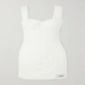 Dolce & Gabbana - Cotton-terry Mini Dress - White - IT48