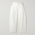 Bottega Veneta - Cotton Wide-leg Trousers - White - IT42