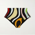 PUCCI - Marmo Printed Bikini Briefs - Black - small