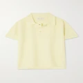 HIGH SPORT - Brooke Cotton-piqué Polo Shirt - Yellow - large