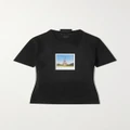 Balenciaga - Paris By Day Printed Stretch-cotton Jersey T-shirt - Black - S