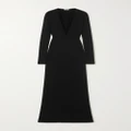 SAINT LAURENT - Wool Gown - Black - XL