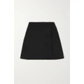 PUCCI - Crepe Mini Wrap Skirt - Black - IT38