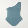 Eres - Les Essentiels Effigie One-shoulder Swimsuit - Blue - FR38