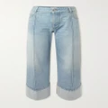 Bottega Veneta - Cropped Mid-rise Straight-leg Jeans - Light blue - IT38