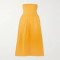 Eres - Ankara Convertible Cotton And Stretch-jersey Maxi Dress - Yellow - medium