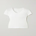 The Row - Rasa Stretch-jersey T-shirt - White - x small