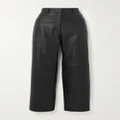 Stella McCartney - + Net Sustain Vegetarian Leather Straight-leg Pants - Black - IT36
