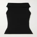 Alaïa - Archetypes Stretch-knit Hooded Top - Black - FR38