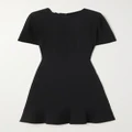 Stella McCartney - + Net Sustain Cady Mini Dress - Black - IT38