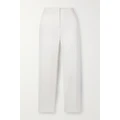 Alexander McQueen - Crepe Straight-leg Pants - Ivory - IT46