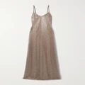 Ralph Lauren Collection - Reymond Embellished Tulle Gown - Sand - US8