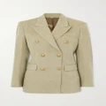 Golden Goose - Journey Double-breasted Wool-jacquard Blazer - Camel - IT38