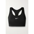 Nike - Swoosh Dri-fit Recycled Sports Bra - Black - x small
