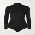 Spanx - Suit Yourself Stretch-jersey Turtleneck Bodysuit - Black - XS
