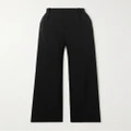 SAINT LAURENT - Pleated Grain De Poudre Wool Straight-leg Pants - Black - IT38