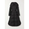 Moncler - Faucon Hooded Quilted Shell Down Coat - Black - 0