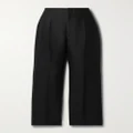 The Row - Hector Wool And Silk-blend Straight-leg Pants - Black - US10