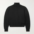 The Row - Davos Wool And Cashmere-blend Turtleneck Sweater - Black - small