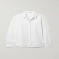 The Row - Sadie Cotton-poplin Shirt - White - US10