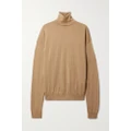 SAINT LAURENT - Wool Turtleneck Sweater - Sand - S