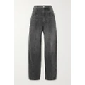 Isabel Marant - Vetan High-rise Tapered Jeans - Black - FR36