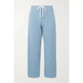 James Perse - French Cotton-terry Sweatpants - Blue - 1