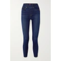 Spanx - High-rise Skinny Jeans - Blue - XS