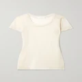The Row - Analyn Cashmere T-shirt - Neutral - large