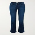 PAIGE - Laurel Canyon Mid-rise Bootcut Jeans - Indigo - 25