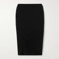 WARDROBE.NYC - Stretch-knit Maxi Skirt - Black - small
