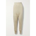 The Row - Dalbero Linen And Silk-blend Tapered Pants - Cream - x small