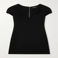 Versace - Icons Cady Mini Dress - Black - IT42