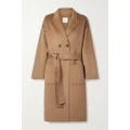 Anine Bing - Dylan Double-breasted Wool And Cashmere-blend Coat - Camel - small